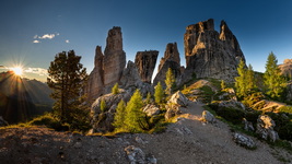 Dékány Zsolt - Dolomitok reggel